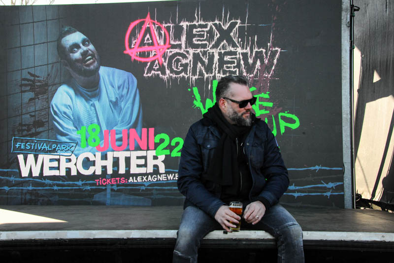 Persconferentie Alex Agnew @ Festivalpark Werchter, picture 23, photographed by Peter Minnebo - FrontView Magazine