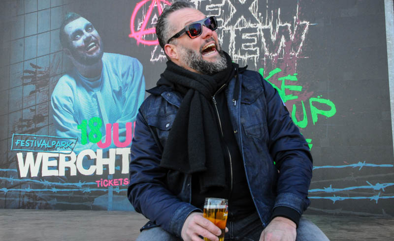 Persconferentie Alex Agnew @ Festivalpark Werchter, picture 24, photographed by Peter Minnebo - FrontView Magazine