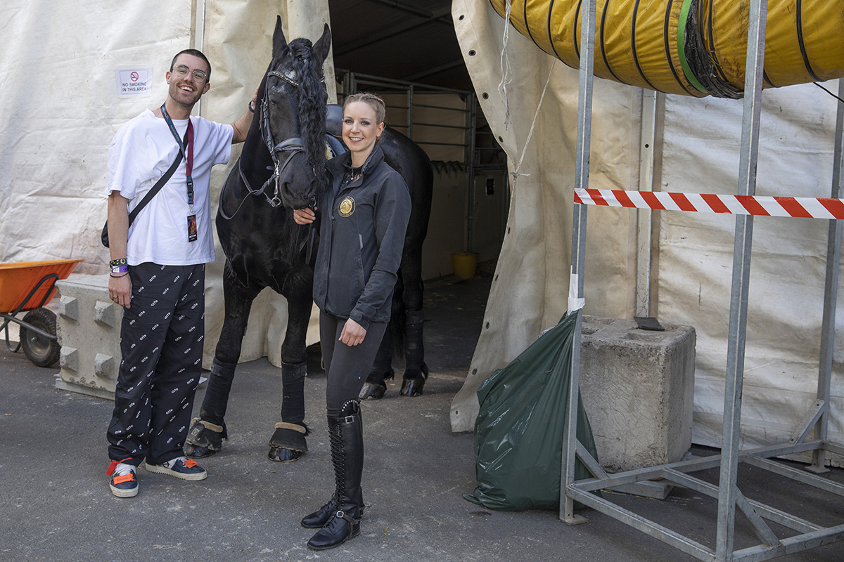 Cavalluna "Celebration" stable Tour backstage @ Sportpaleis, picture 5, photographed by dirk janssens - FrontView Magazine