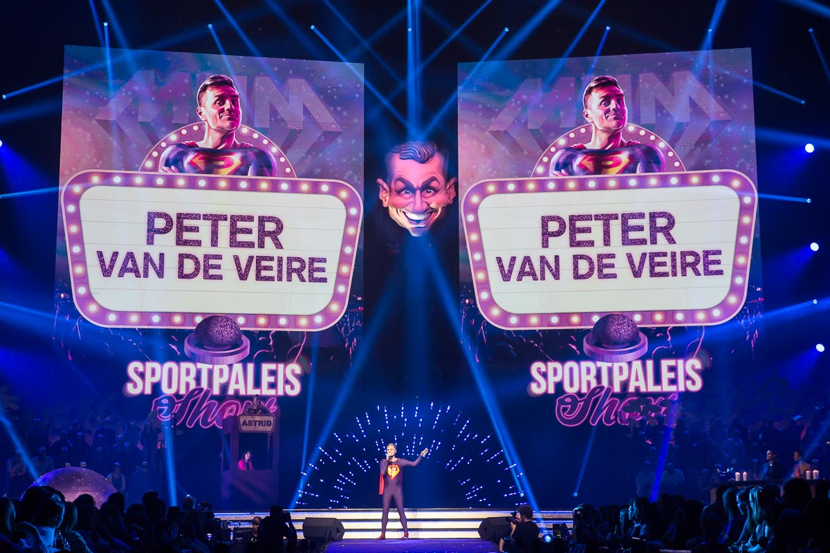 De Grote Peter Van de Veire Sportpaleis show @ Sportpaleis, foto 8, foto's door Marc Verdonck - FrontView Magazine