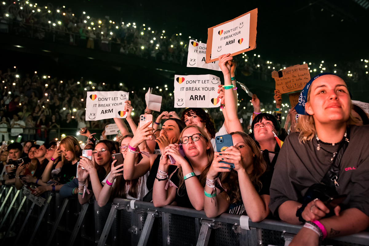 Louis Tomlinson @ Lotto Arena, foto 8, foto's door Dorien Goetschalckx - FrontView Magazine