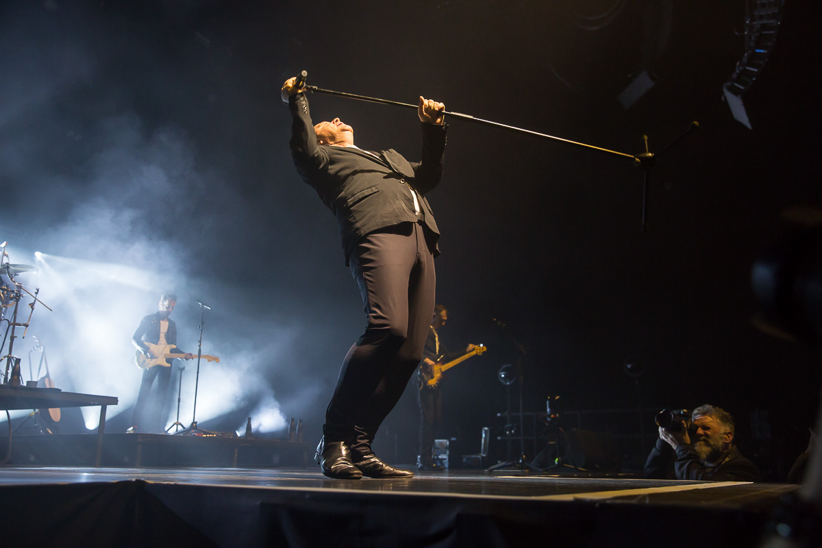Simple Minds @ Sportpaleis, picture 2, photographed by Marc Verdonck - FrontView Magazine