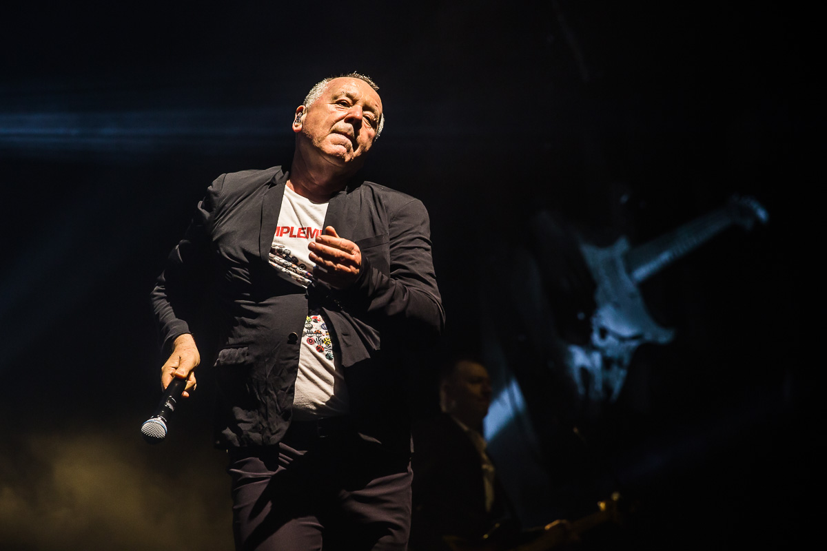 Simple Minds @ Sportpaleis, picture 17, photographed by Marc Verdonck - FrontView Magazine