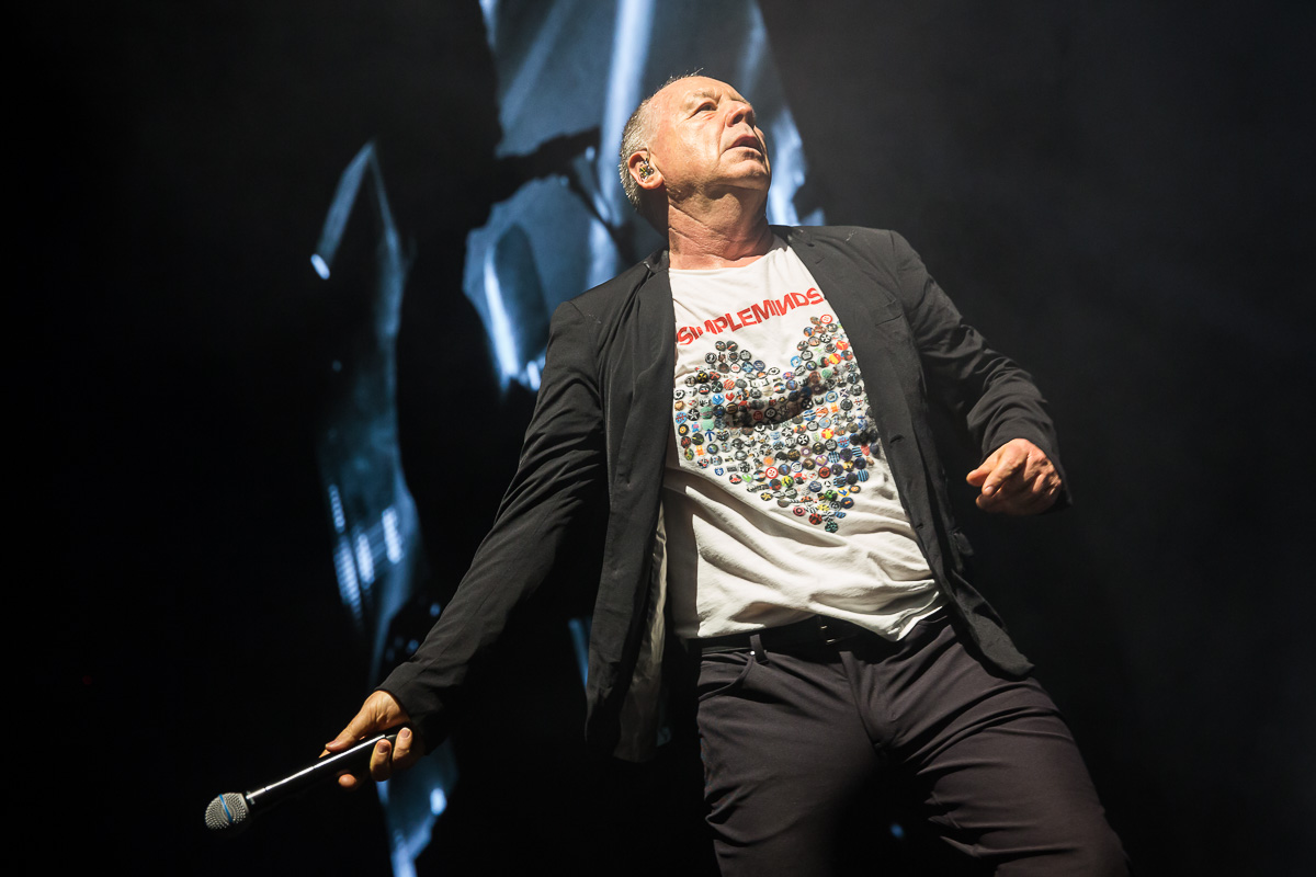 Simple Minds @ Sportpaleis, picture 38, photographed by Marc Verdonck - FrontView Magazine