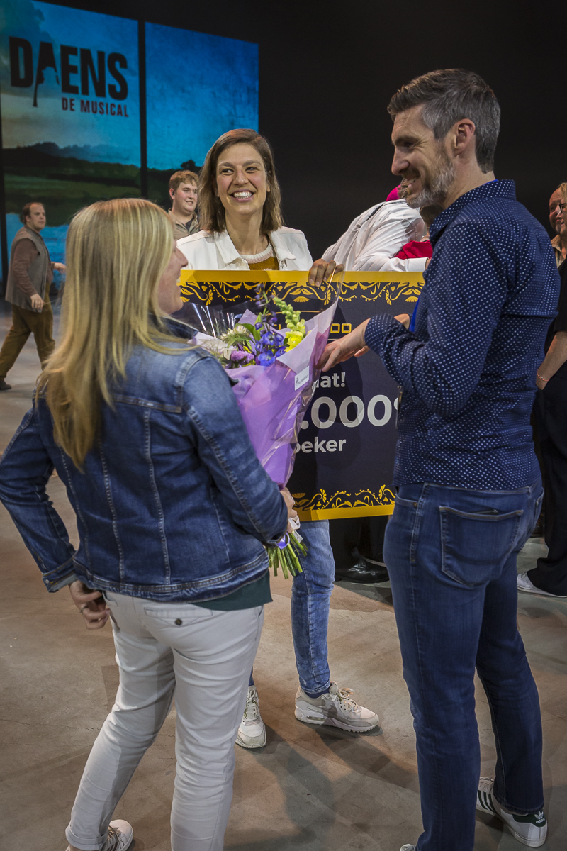 1 miljoenste bezoeker voor de succesmusical Daens @ Studio 100 Pop-Up Theater, picture 29, photographed by Alex Wyckmans - FrontView Magazine