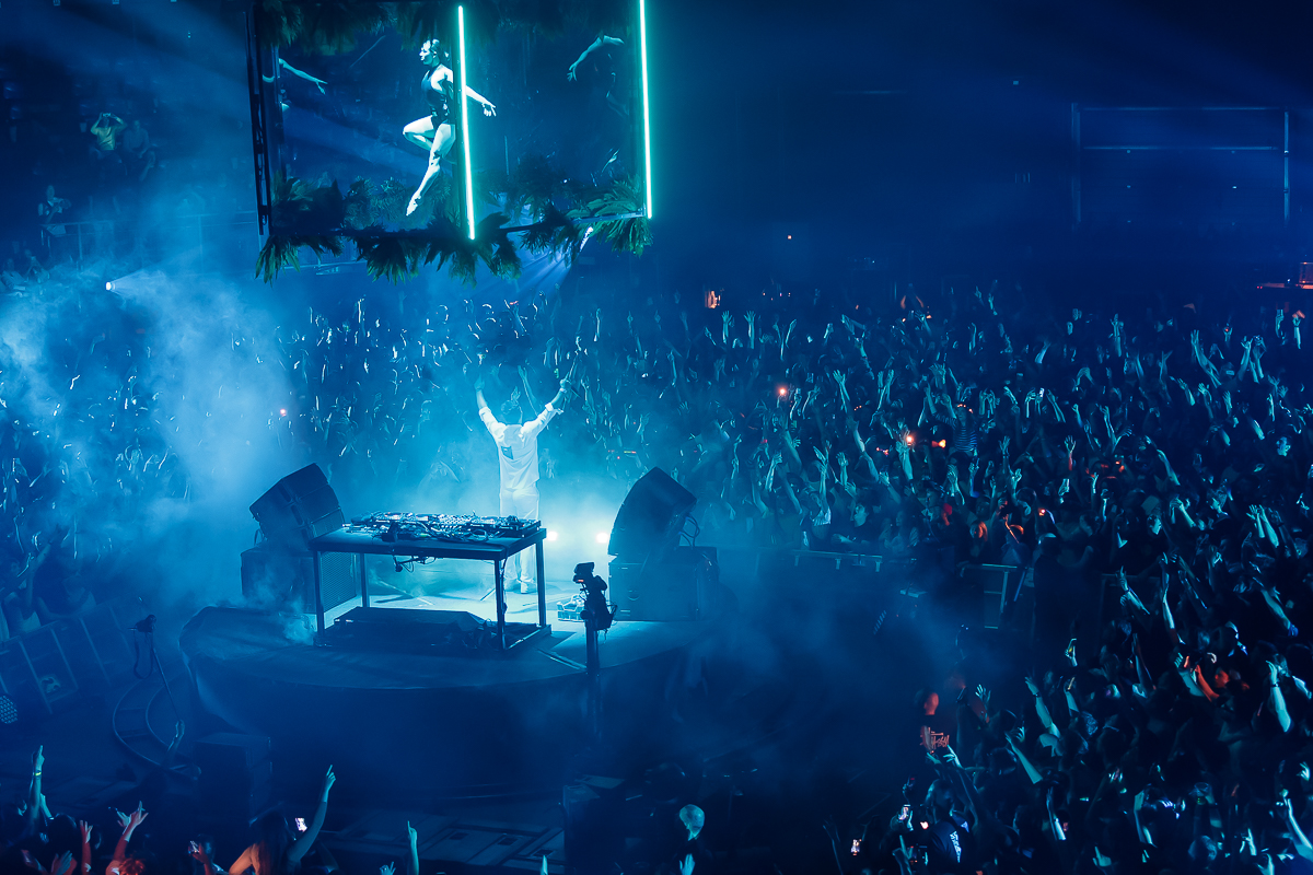 Netsky @ Lotto Arena, picture 10, photographed by Peter Smet - FrontView Magazine