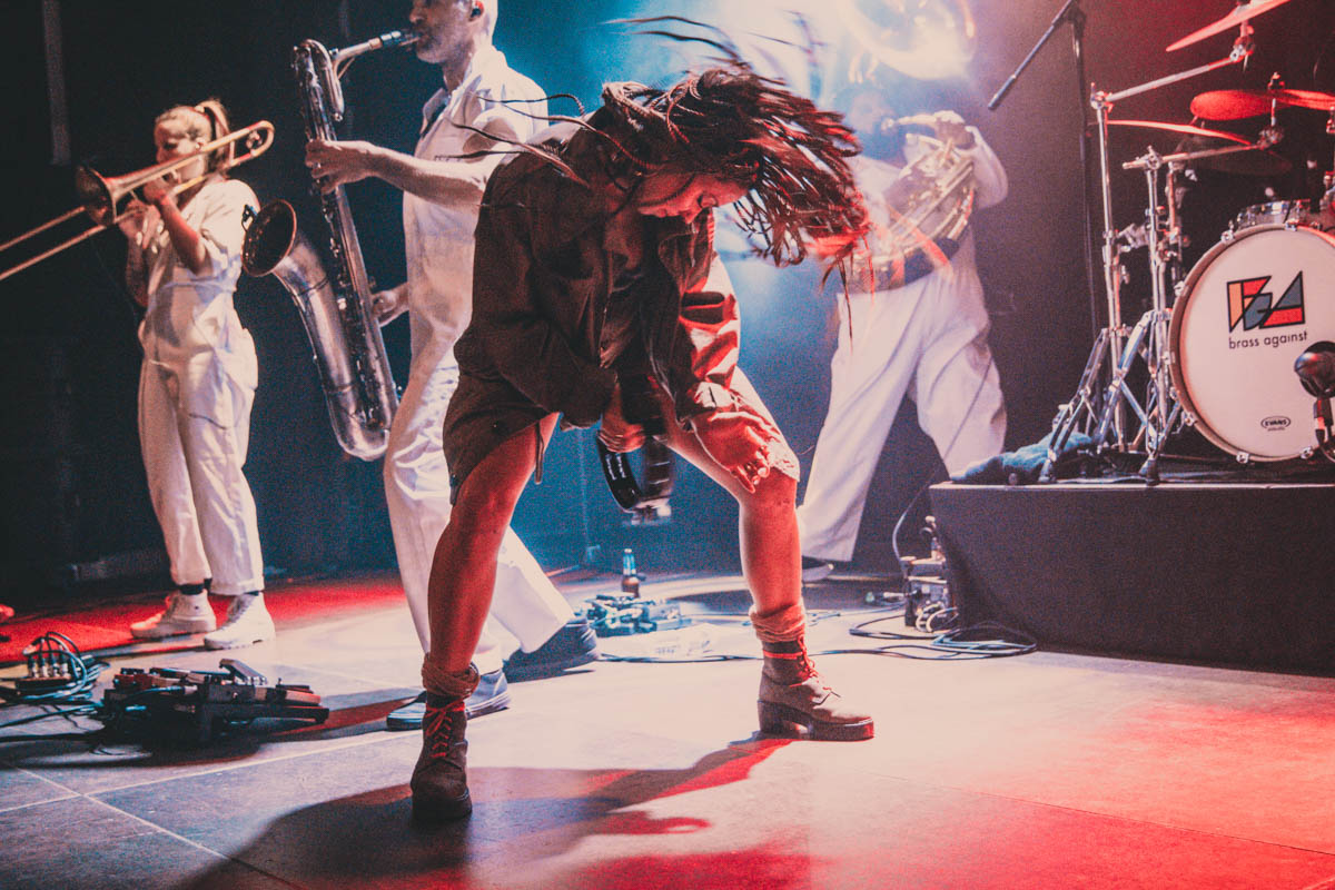 Brass against @ de kreun, foto 3, foto's door Ruben Vandeweijer - FrontView Magazine