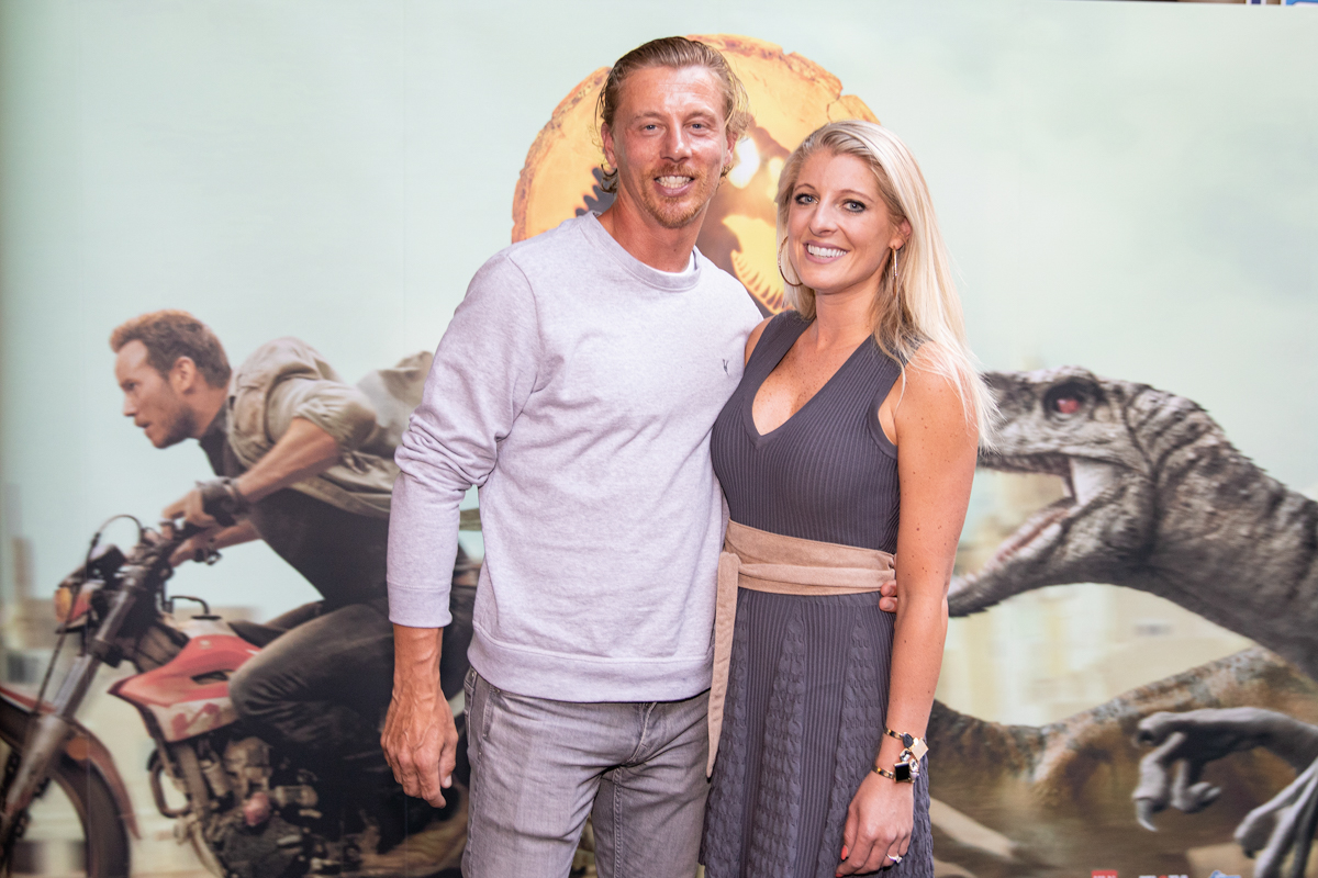 avant-première voor Jurassic World Dominion @ kinepolis Antwerpen, foto 10, foto's door dirk janssens - FrontView Magazine