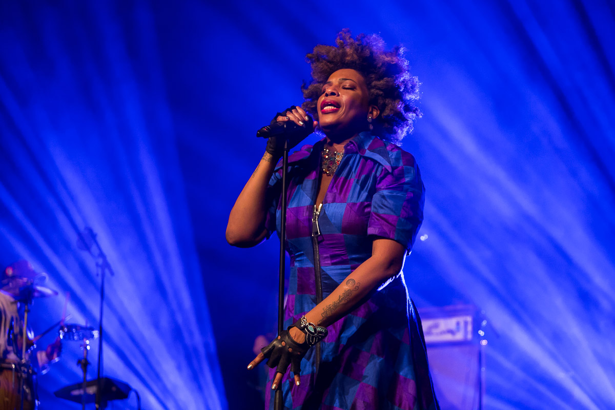 Macy Gray @ De Roma, foto 10, foto's door Marc Verdonck - FrontView Magazine