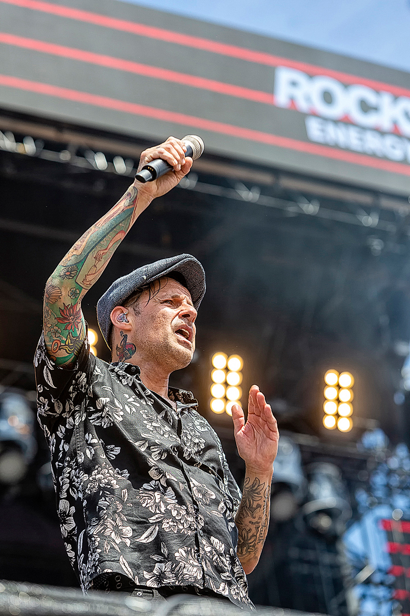 Donots & Die Toten Hosen @ Rock am Ring 2022, foto 13, foto's door Edwin Houdevelt - FrontView Magazine