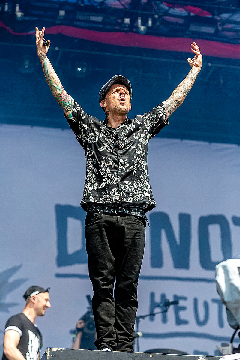 Donots & Die Toten Hosen @ Rock am Ring 2022, foto 26, foto's door Edwin Houdevelt - FrontView Magazine
