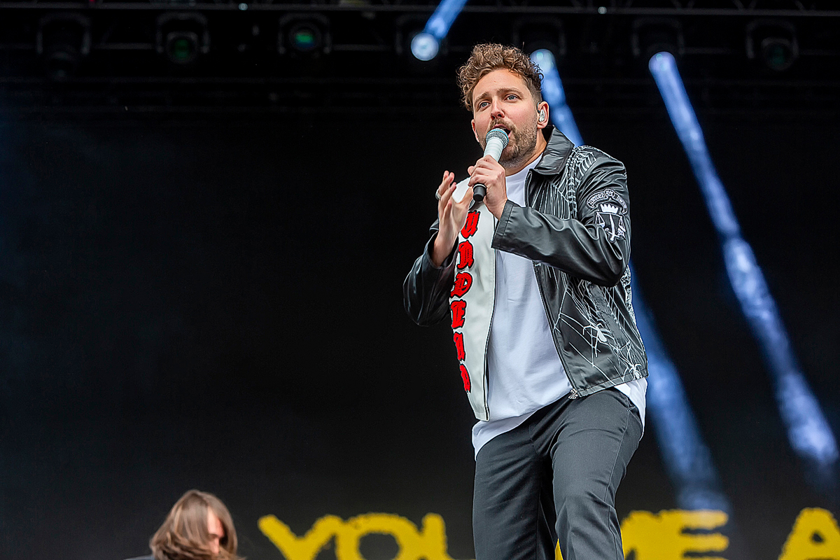You Me At Six @ Rock am Ring 2022, picture 8, photographed by Edwin Houdevelt - FrontView Magazine