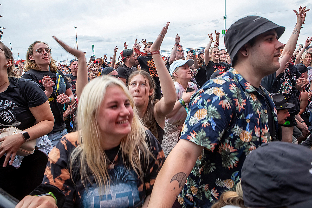 You Me At Six @ Rock am Ring 2022, picture 25, photographed by Edwin Houdevelt - FrontView Magazine