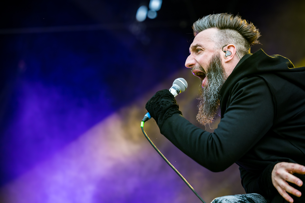 Caliban @ Rock am Ring 2022, picture 2, photographed by Dorien Goetschalckx - FrontView Magazine