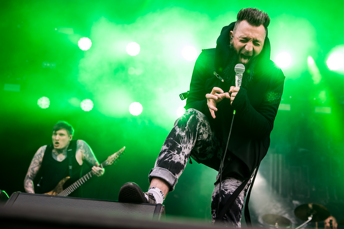 Caliban @ Rock am Ring 2022, picture 6, photographed by Dorien Goetschalckx - FrontView Magazine