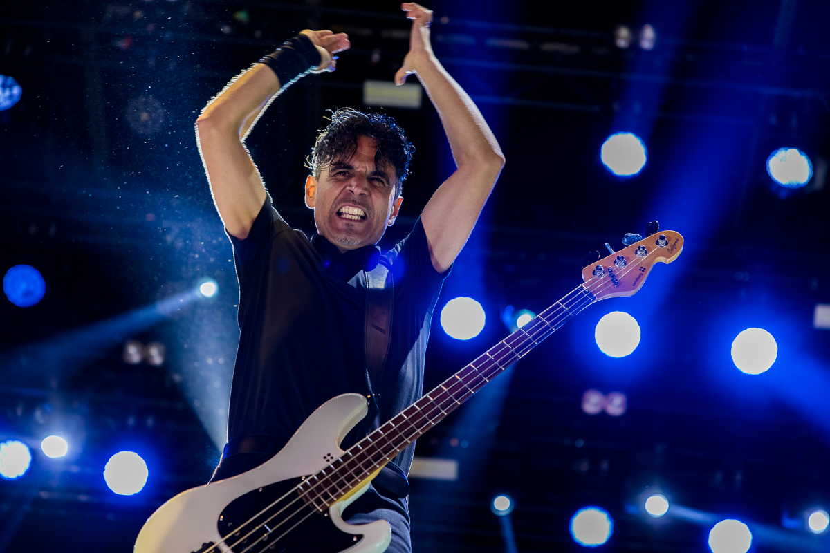 Danko Jones @ Rock am Ring 2022, foto 8, foto's door Dorien Goetschalckx - FrontView Magazine