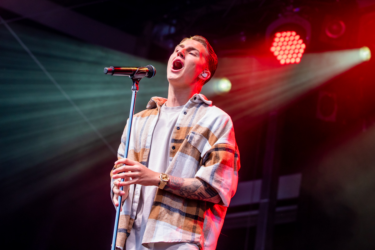 Mart Hoogkamer @ Grenspop Hoogstraten, foto 9, foto's door Dimitri Vanlommel - FrontView Magazine