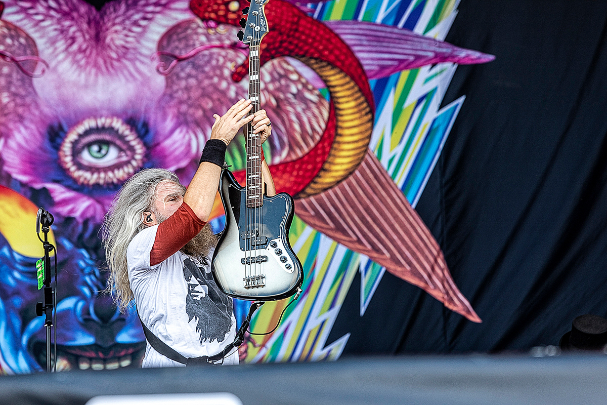 Mastodon @ Rock am Ring 2022, foto 1, foto's door Edwin Houdevelt - FrontView Magazine