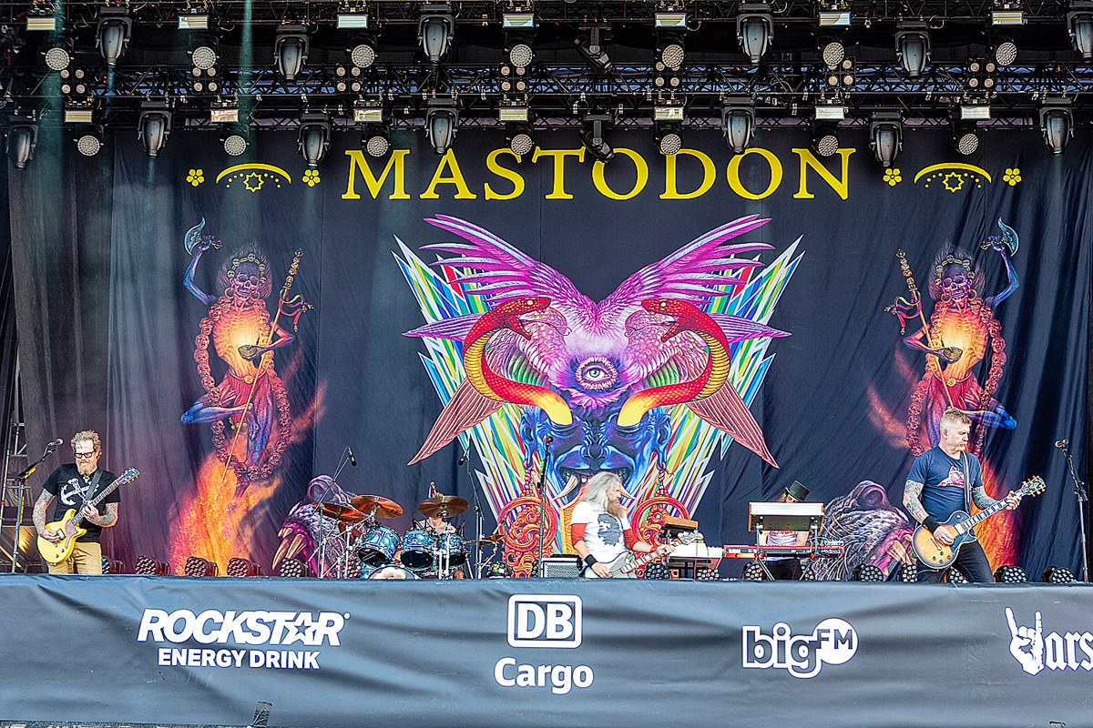 Mastodon @ Rock am Ring 2022, foto 3, foto's door Edwin Houdevelt - FrontView Magazine