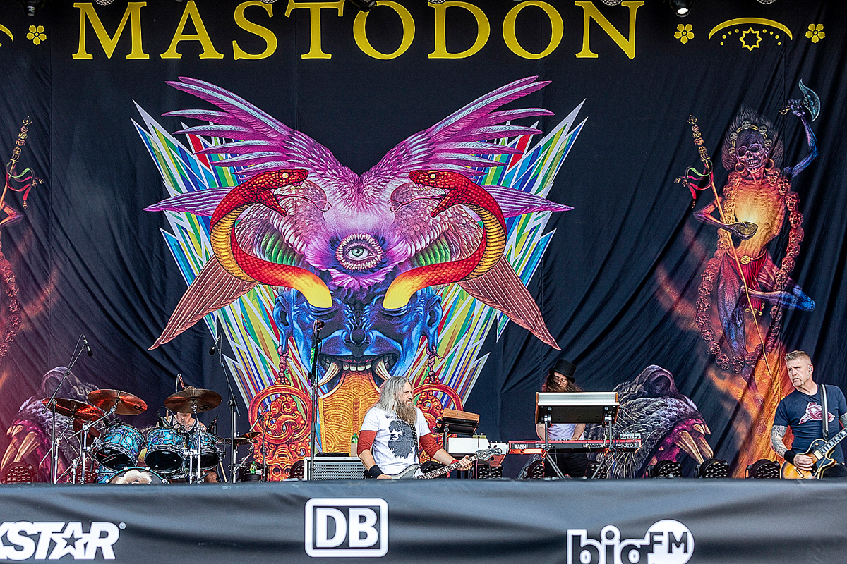 Mastodon @ Rock am Ring 2022, foto 12, foto's door Edwin Houdevelt - FrontView Magazine