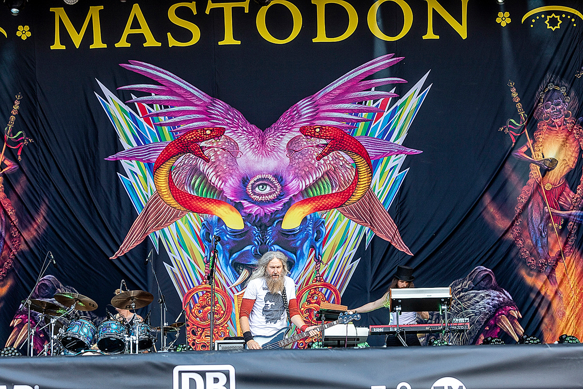 Mastodon @ Rock am Ring 2022, foto 21, foto's door Edwin Houdevelt - FrontView Magazine