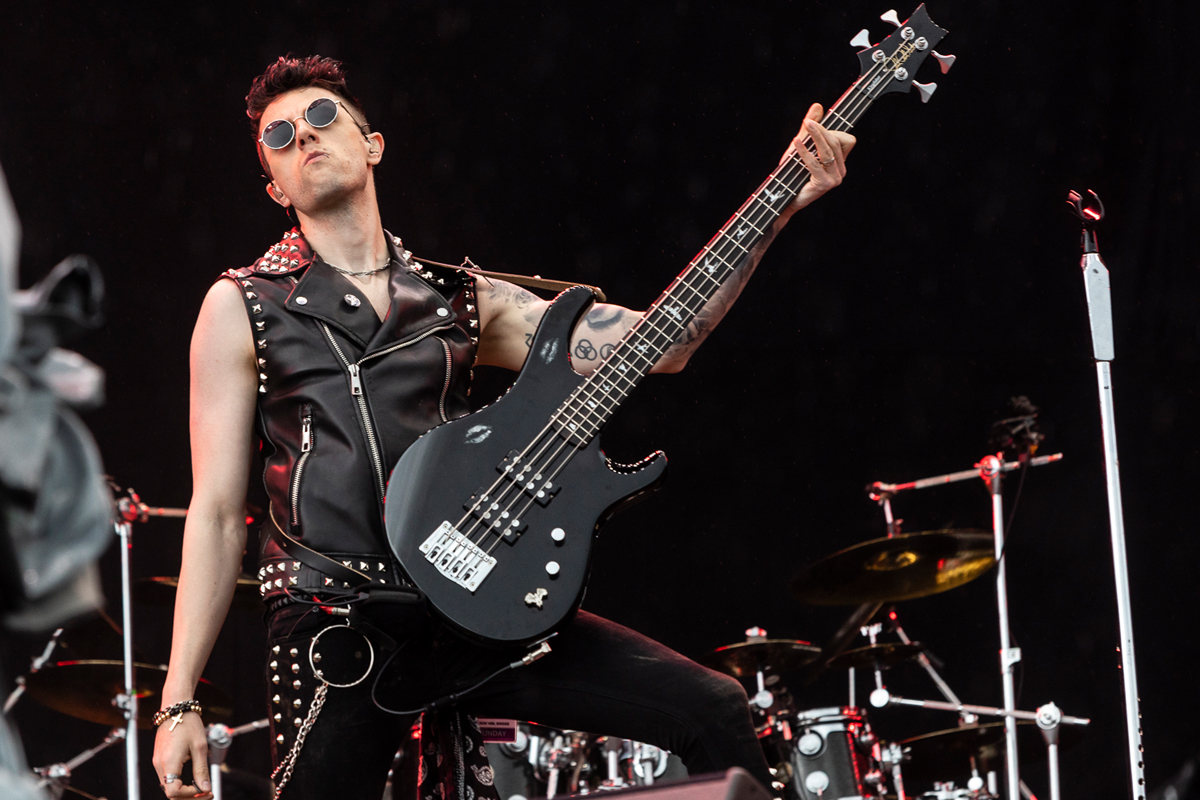 Black Veil Brides @ Rock am Ring 2022, foto 3, foto's door Edwin Houdevelt - FrontView Magazine