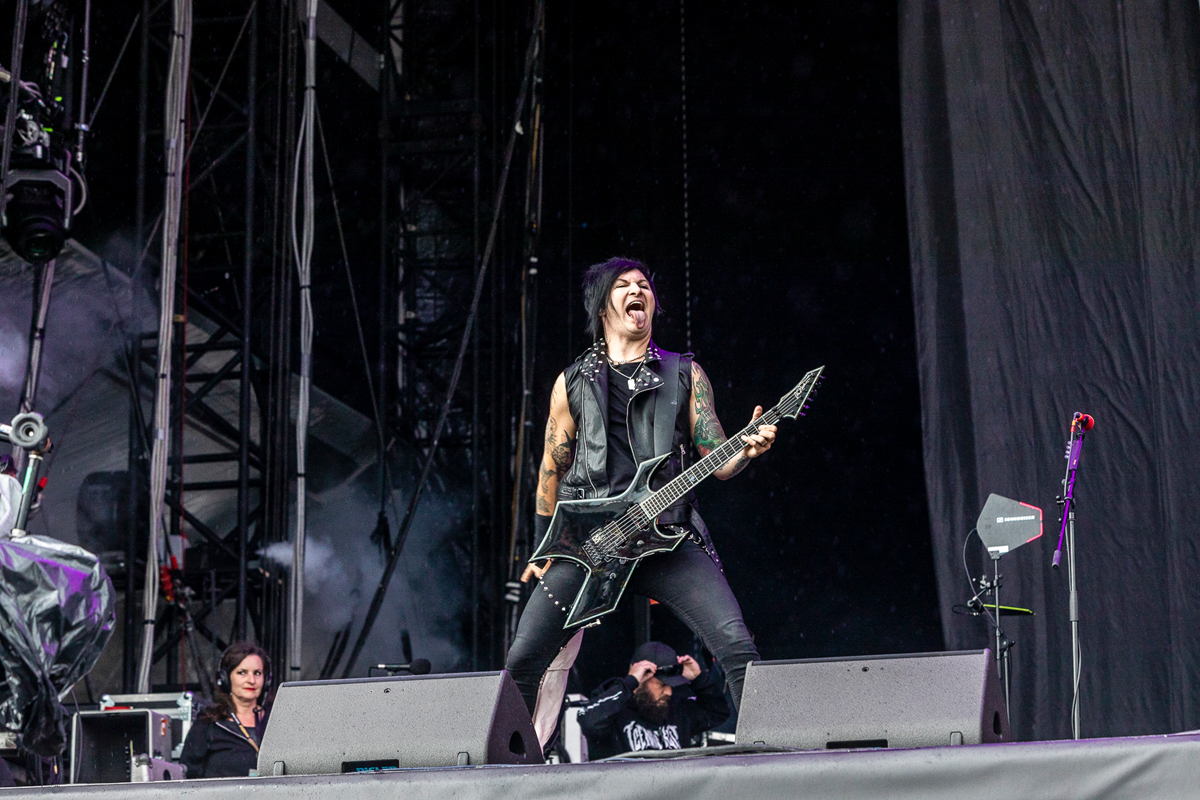 Black Veil Brides @ Rock am Ring 2022, foto 4, foto's door Edwin Houdevelt - FrontView Magazine