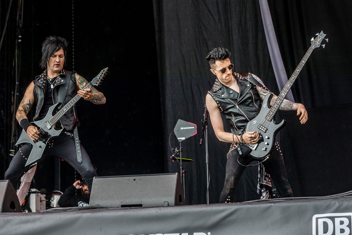 Black Veil Brides @ Rock am Ring 2022, foto 5, foto's door Edwin Houdevelt - FrontView Magazine