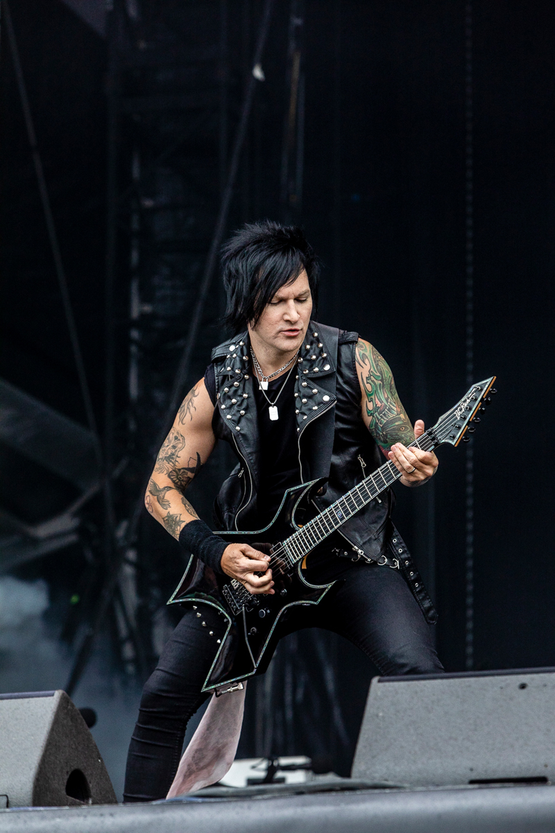 Black Veil Brides @ Rock am Ring 2022, foto 8, foto's door Edwin Houdevelt - FrontView Magazine