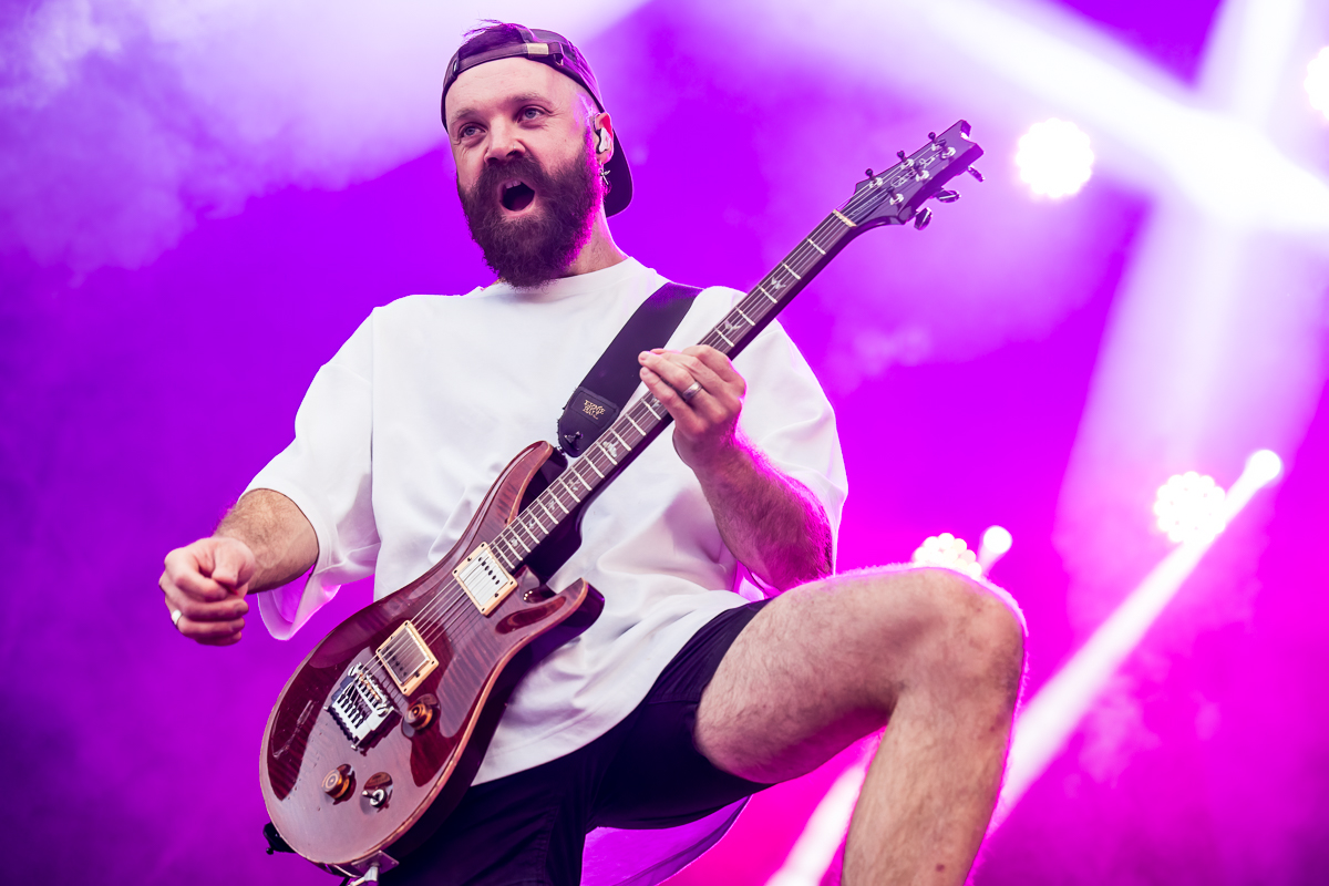 Don Broco @ Rock am Ring 2022, picture 2, photographed by Dorien Goetschalckx - FrontView Magazine
