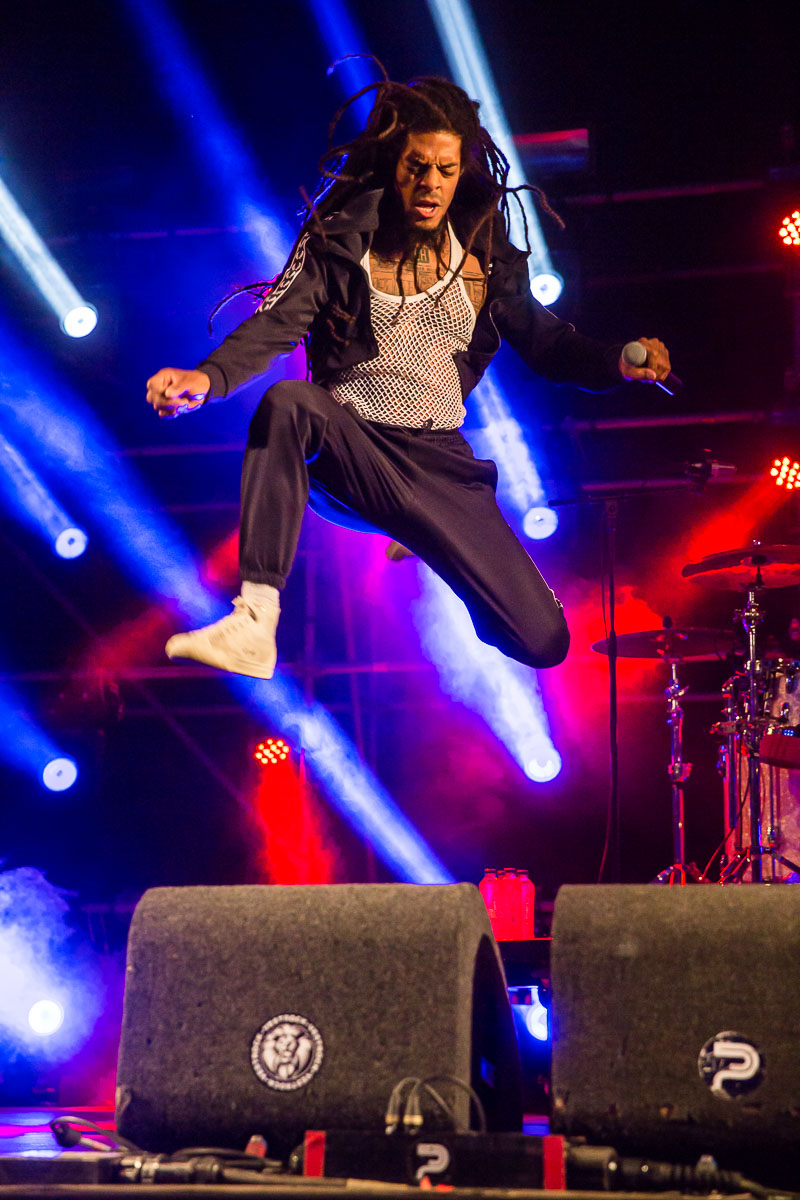 Bob Vylan @ Vestrock 2022, picture 5, photographed by Marc Verdonck - FrontView Magazine
