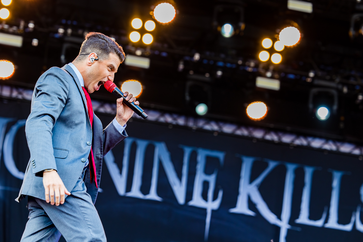 Ice Nine Kills @ Rock am Ring 2022, picture 5, photographed by Dorien Goetschalckx - FrontView Magazine