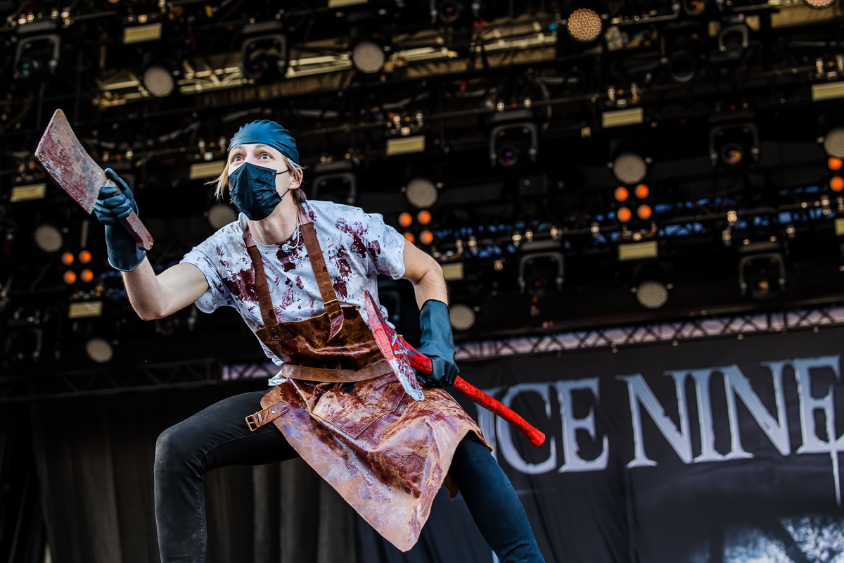 Ice Nine Kills @ Rock am Ring 2022, picture 9, photographed by Dorien Goetschalckx - FrontView Magazine