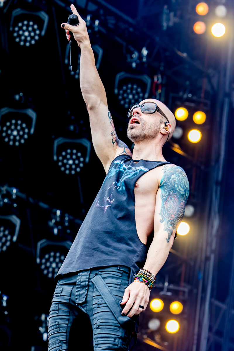 Daughtry @ Rock am Ring 2022, picture 3, photographed by Dorien Goetschalckx - FrontView Magazine