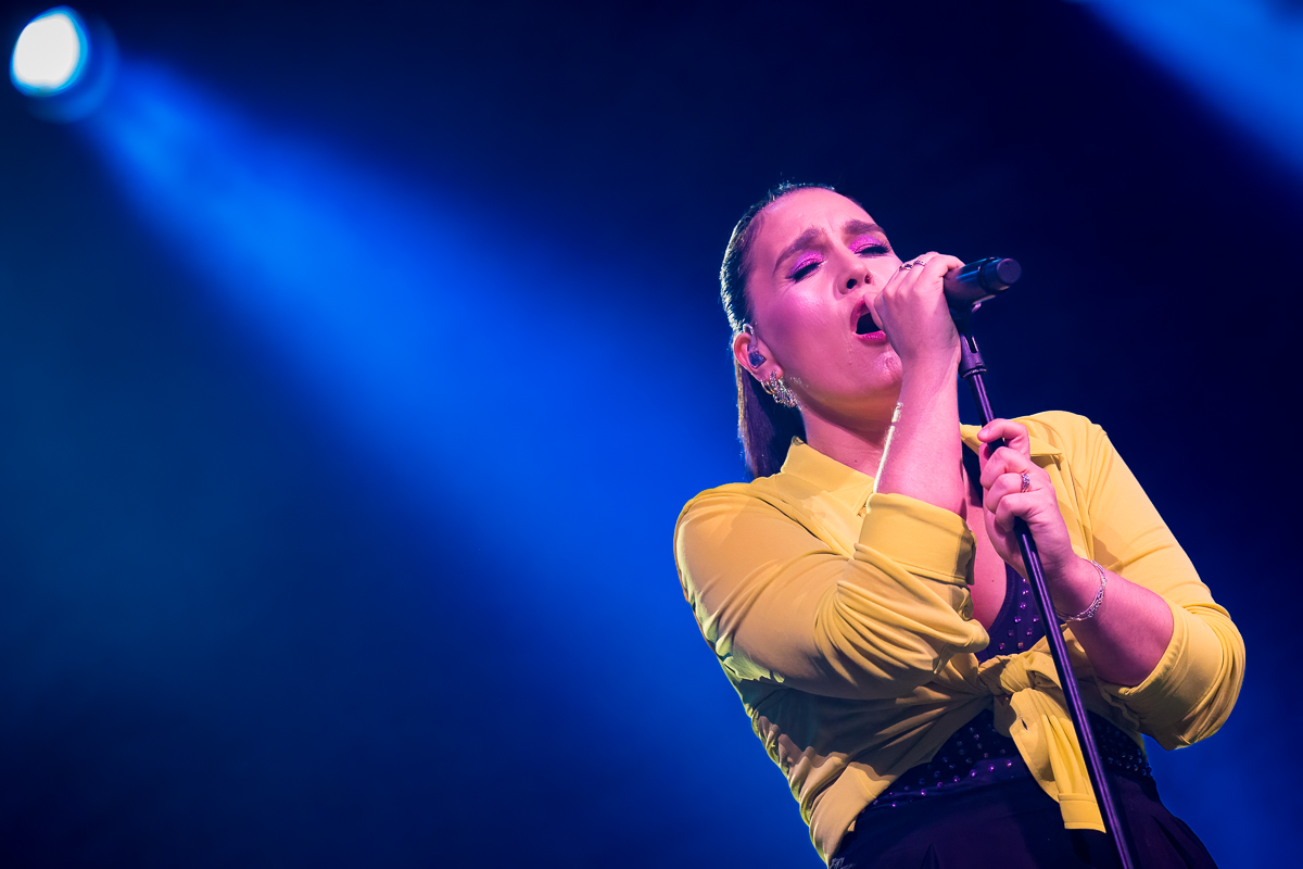 Jessi Ware @ Best Kept Secret 2022, picture 1, photographed by Dorien Goetschalckx - FrontView Magazine