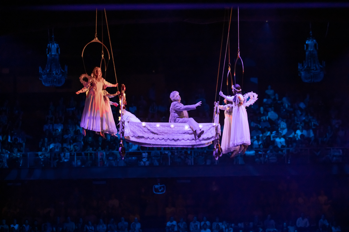 Corteo, Cirque du soleil @ Lotto Arena, picture 7, photographed by dirk janssens - FrontView Magazine