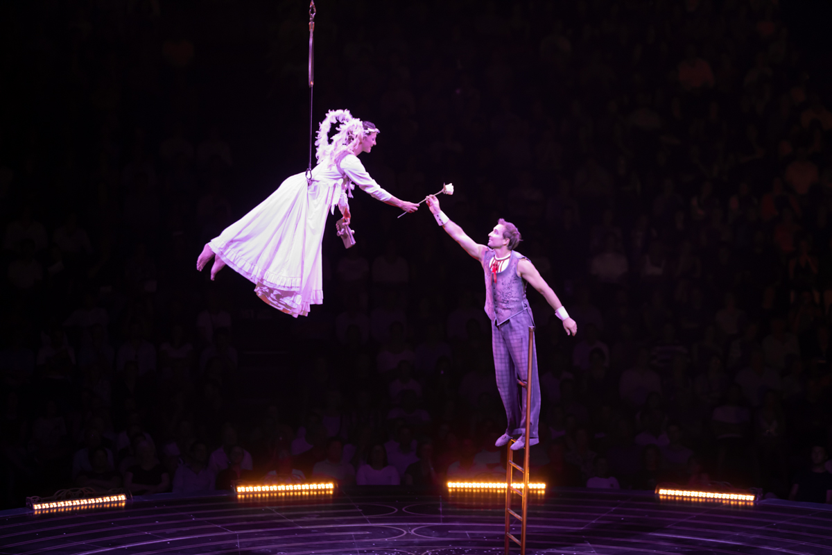 Corteo, Cirque du soleil @ Lotto Arena, picture 36, photographed by dirk janssens - FrontView Magazine