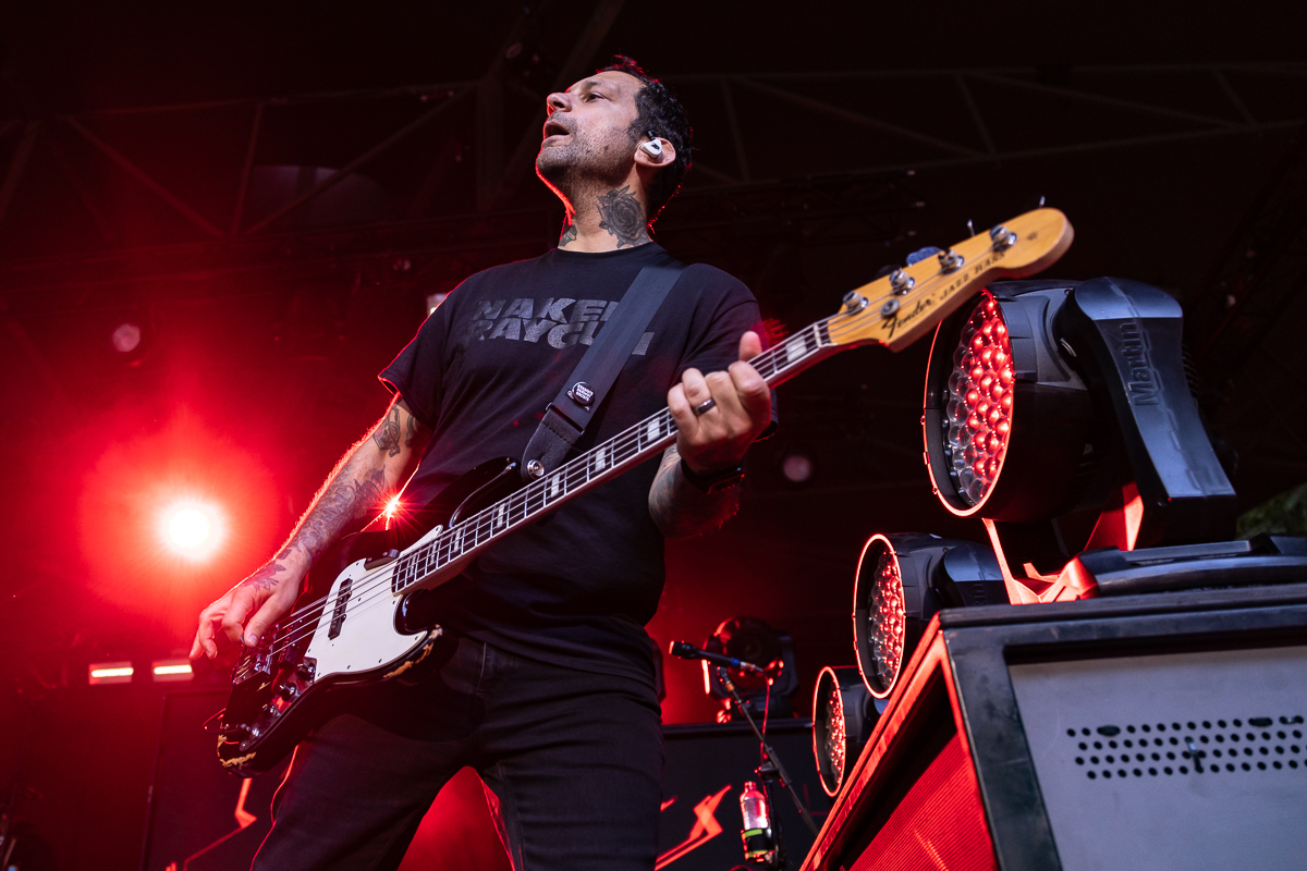 Rise Against @ OLT, foto 2, foto's door David Johnson - FrontView Magazine