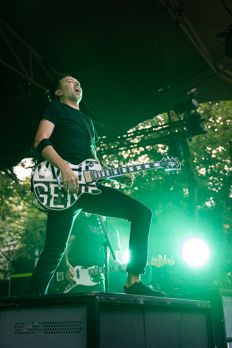 Rise Against @ OLT, foto 9, foto's door David Johnson - FrontView Magazine