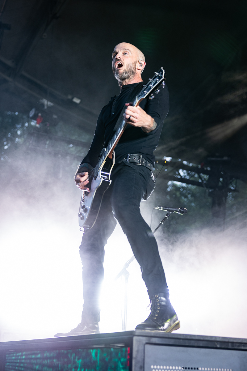 Rise Against @ OLT, foto 21, foto's door David Johnson - FrontView Magazine