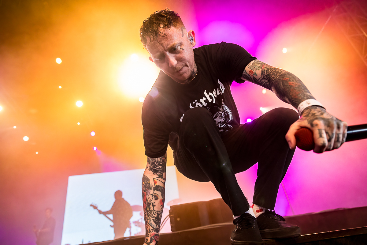 Frank Carter & The Rattlesnakes @ Jera On Air, foto 9, foto's door Dorien Goetschalckx - FrontView Magazine