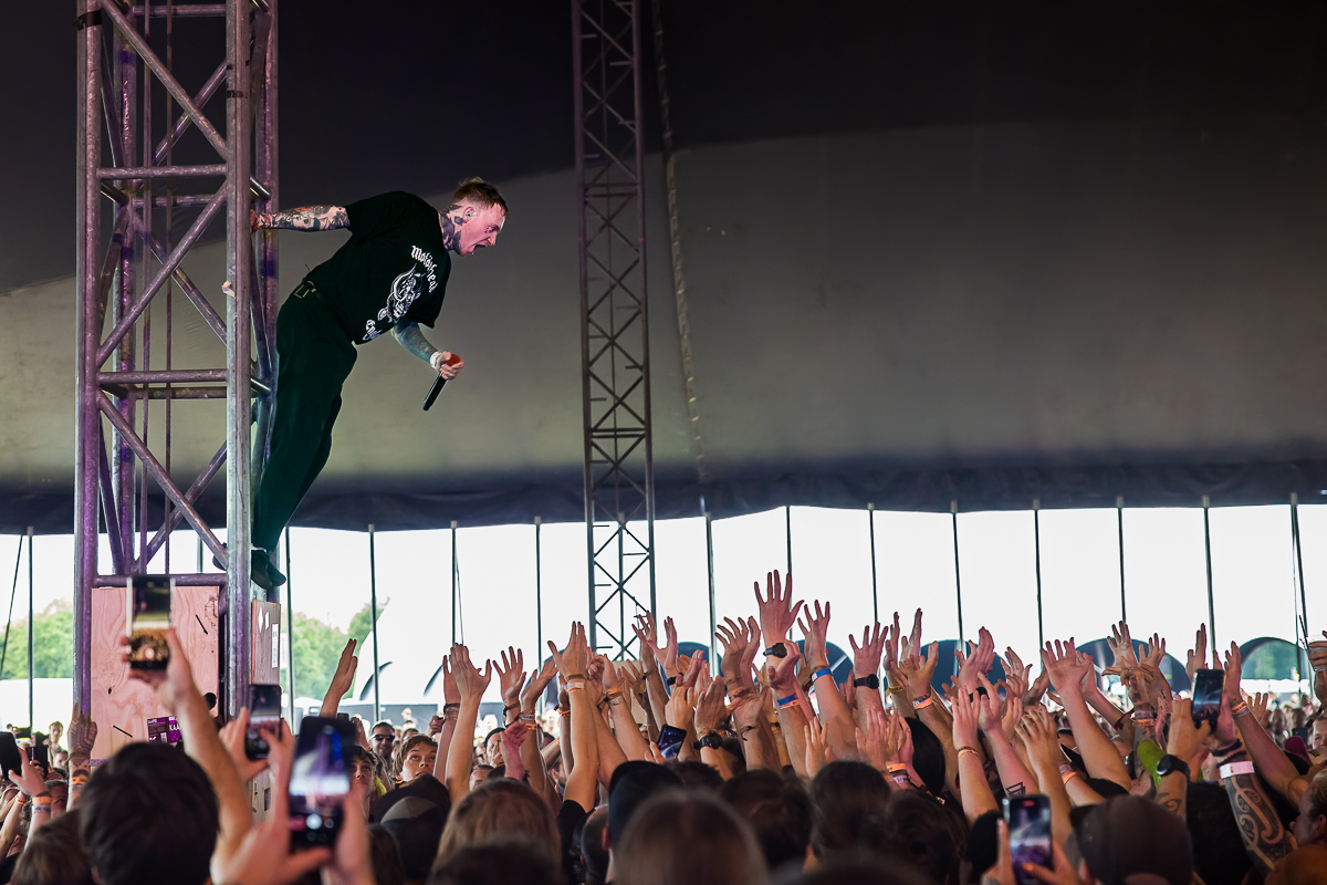 Frank Carter & The Rattlesnakes @ Jera On Air, foto 10, foto's door Dorien Goetschalckx - FrontView Magazine