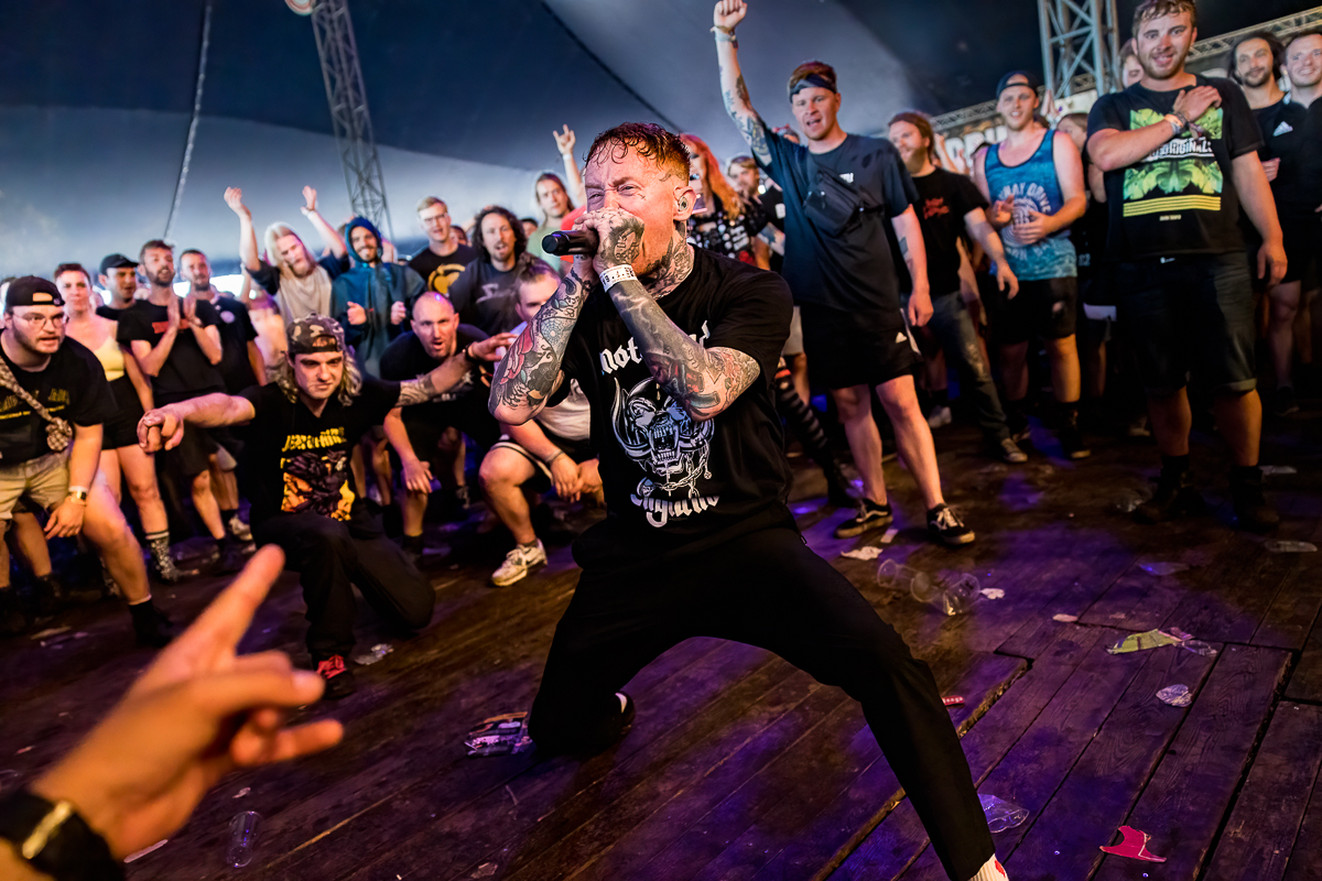 Frank Carter & The Rattlesnakes @ Jera On Air, foto 14, foto's door Dorien Goetschalckx - FrontView Magazine