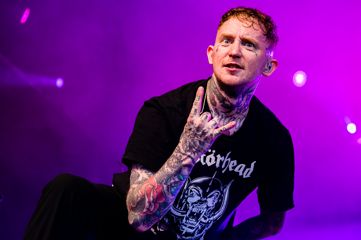 Frank Carter & The Rattlesnakes @ Jera On Air, foto 19, foto's door Dorien Goetschalckx - FrontView Magazine