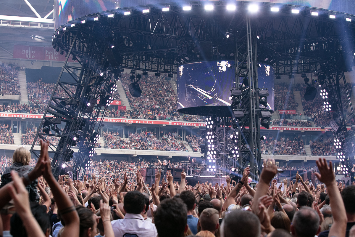 Indochine - Central Tour @ Stade Pierre Mauroy, picture 15, photographed by FrontView Magazine