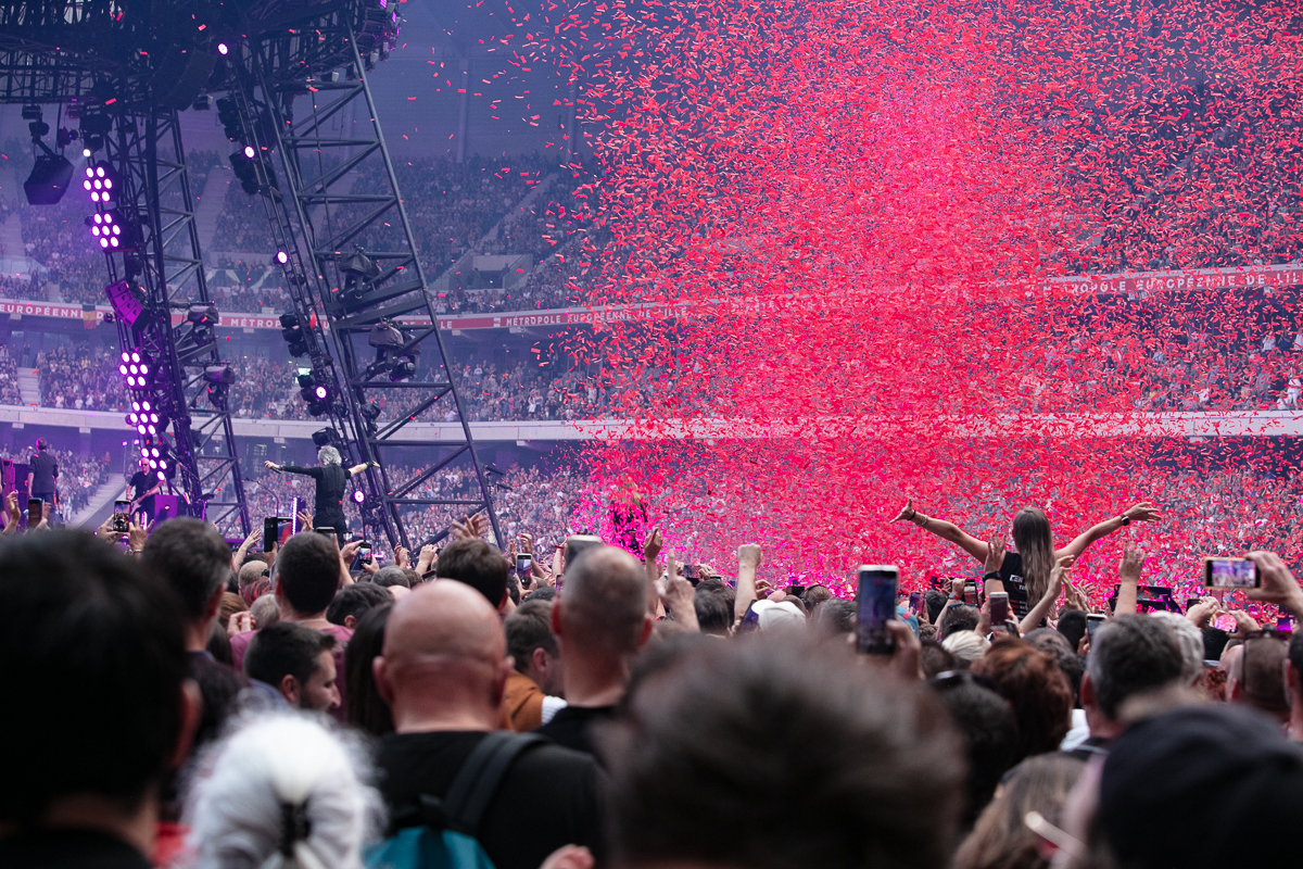 Indochine - Central Tour @ Stade Pierre Mauroy, picture 25, photographed by FrontView Magazine