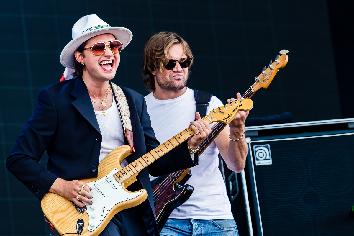 Jett Rebel @ Bospop 2022, foto 6, foto's door Dorien Goetschalckx - FrontView Magazine