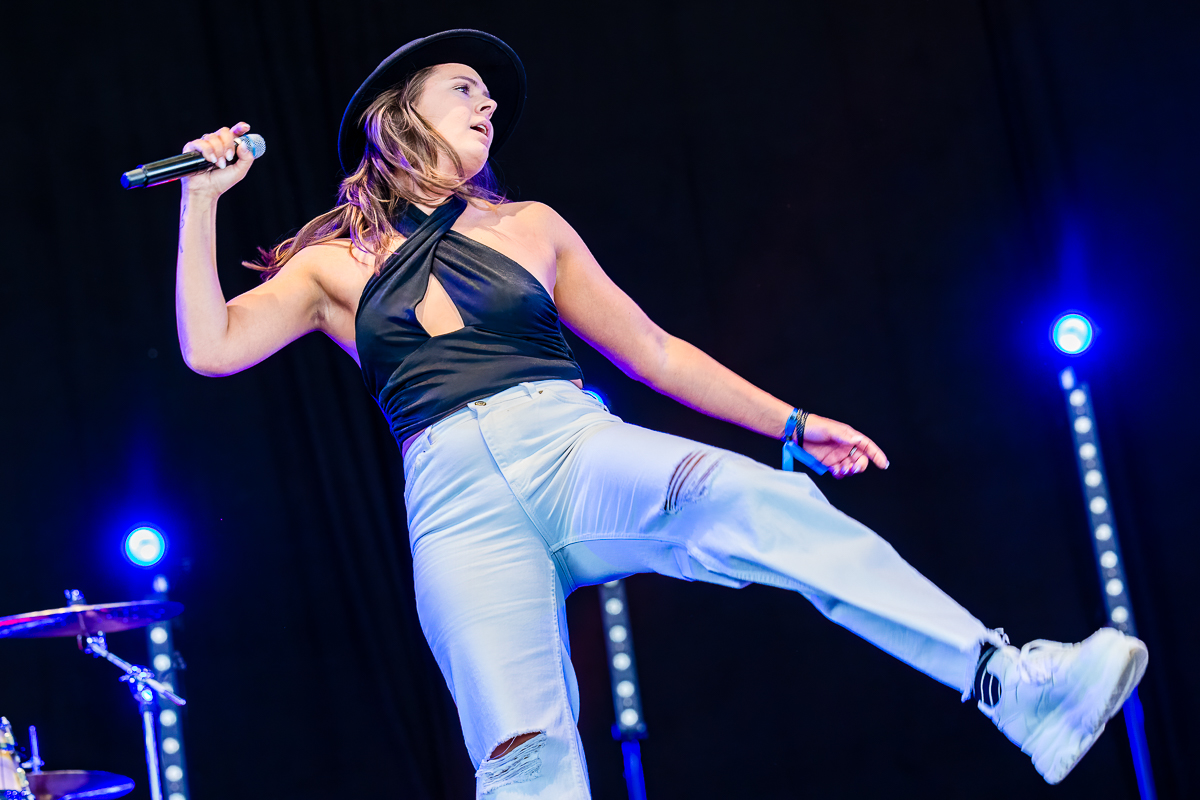 Mell & Vintage Future @ Bospop 2022, foto 4, foto's door Dorien Goetschalckx - FrontView Magazine