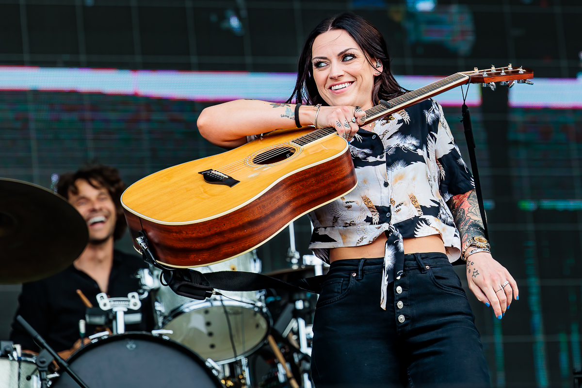 Amy Macdonald @ Bospop 2022, foto 14, foto's door Dorien Goetschalckx - FrontView Magazine