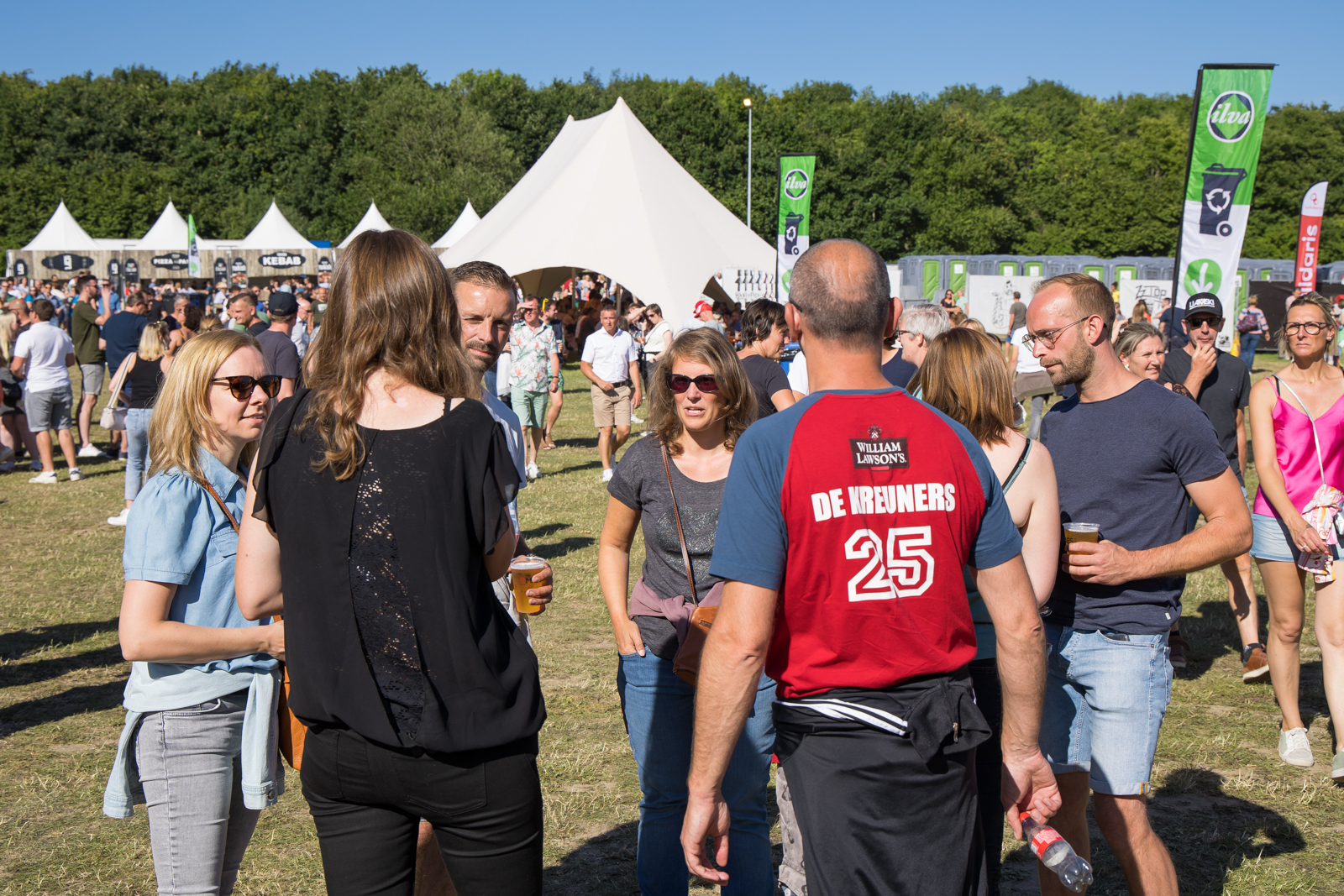 De Kreuners & Clouseau @ Rock Zottegem 2022, picture 1, photographed by Paul Jongeneelen - FrontView Magazine